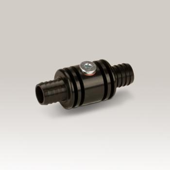 Adapter / Anschlußstück für Wassersonde (M10x1mm), Aluminium, eloxiert